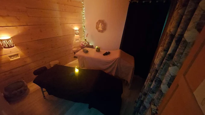 Salle de massage en duo du cabinet de Drumettaz
